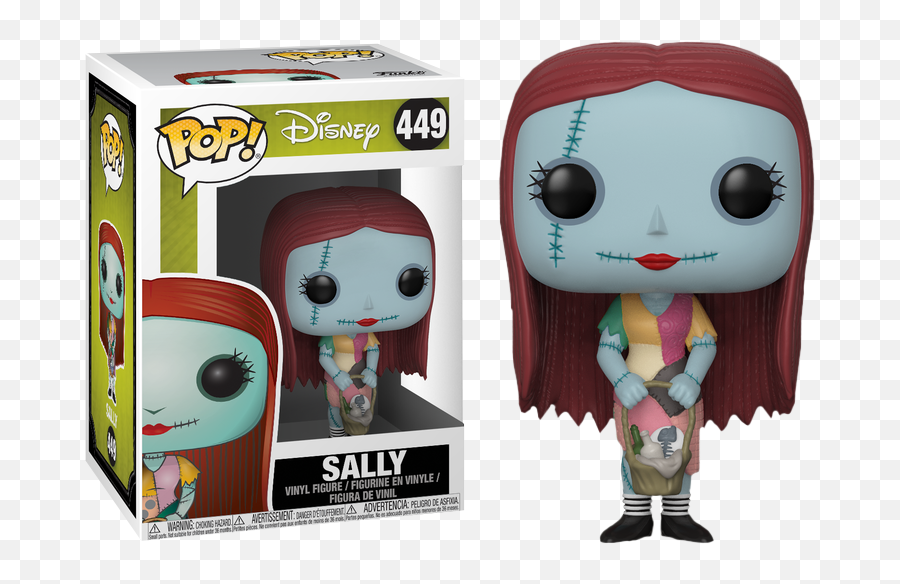 The Nightmare Before Christmas - Sally With Basket Pop Vinyl Figure Nightmare Before Christmas Funko Pop Png,Nightmare Before Christmas Png