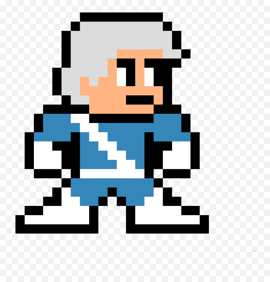 X - Men Quicksilvermega Man By Roadblocktron On Newgrounds Minecraft Pixel Art Superhero Png,Quicksilver Png