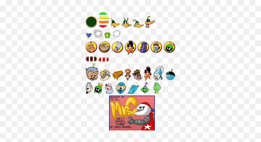 Nintendo 64 - Duck Dodgers Starring Daffy Duck Character Duck Dodgers Sprite Png,Daffy Duck Png
