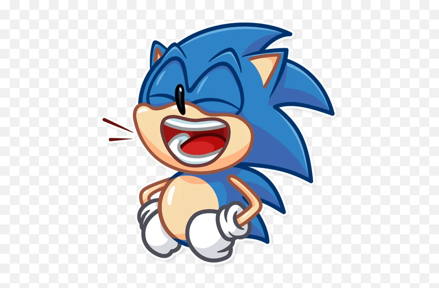 Sonic - Telegram Sticker Sonic The Hedgehog Png,Sanic Transparent
