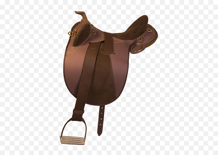 Brown Leather Saddle No Background - Horse Saddle Png,Leather Png