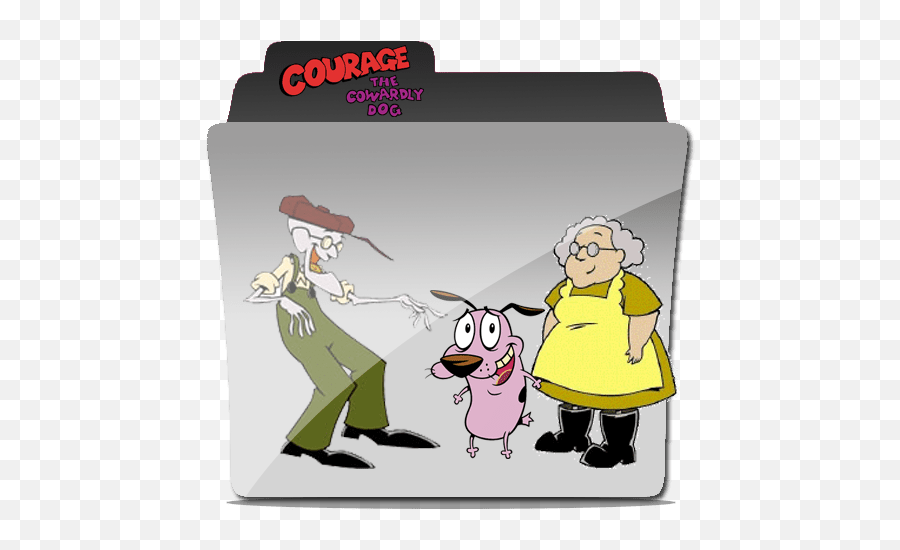 The Best Free Courage Icon Images Download From 32 - Courage The Cowardly Dog Folder Icon Png,Courage The Cowardly Dog Png