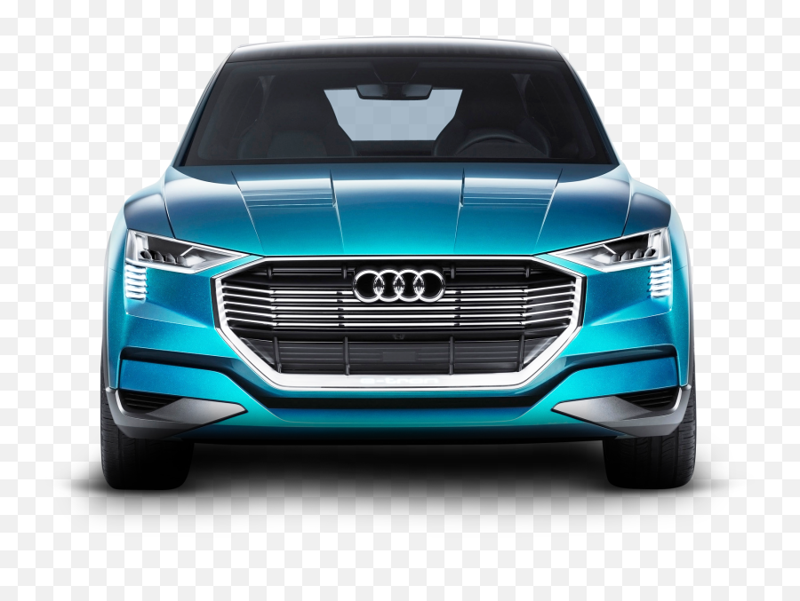 Blue Audi E Tron Quattro Car Png Image - Audi E Tron Frontal,Tron Png