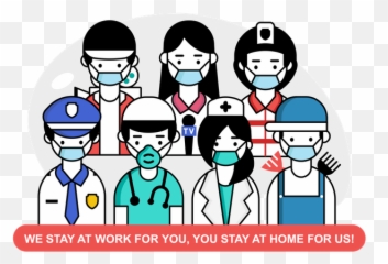 Premium Coronavirus Warriors - Logo Png