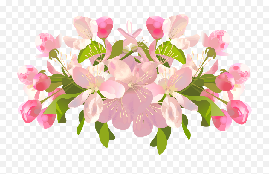 Spring Background Png Picture - Spring Flowers Transparent Background,Spring  Background Png - free transparent png images 