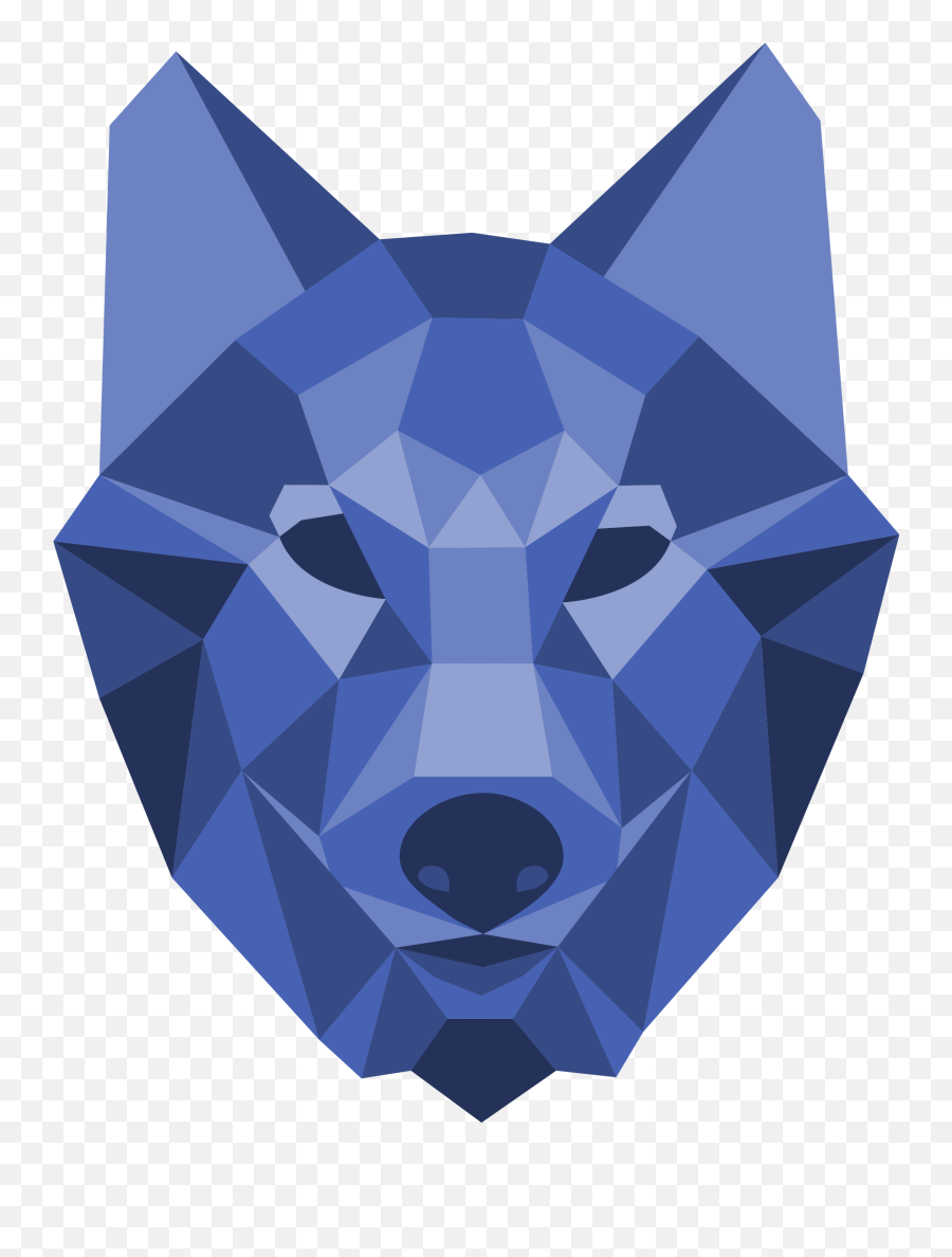 Fox Head - Geometric Wolf Head Png Hd Png Download Geometric Drawing Animals Wolf,Fox Head Png