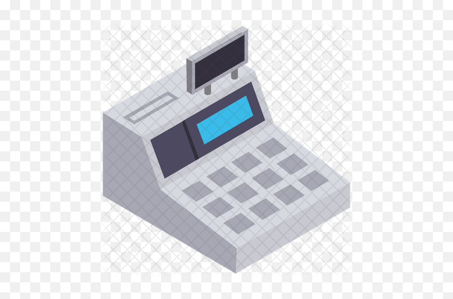 Cash Register Icon - Electronic Cash Register Icon Png,Cash Register Png