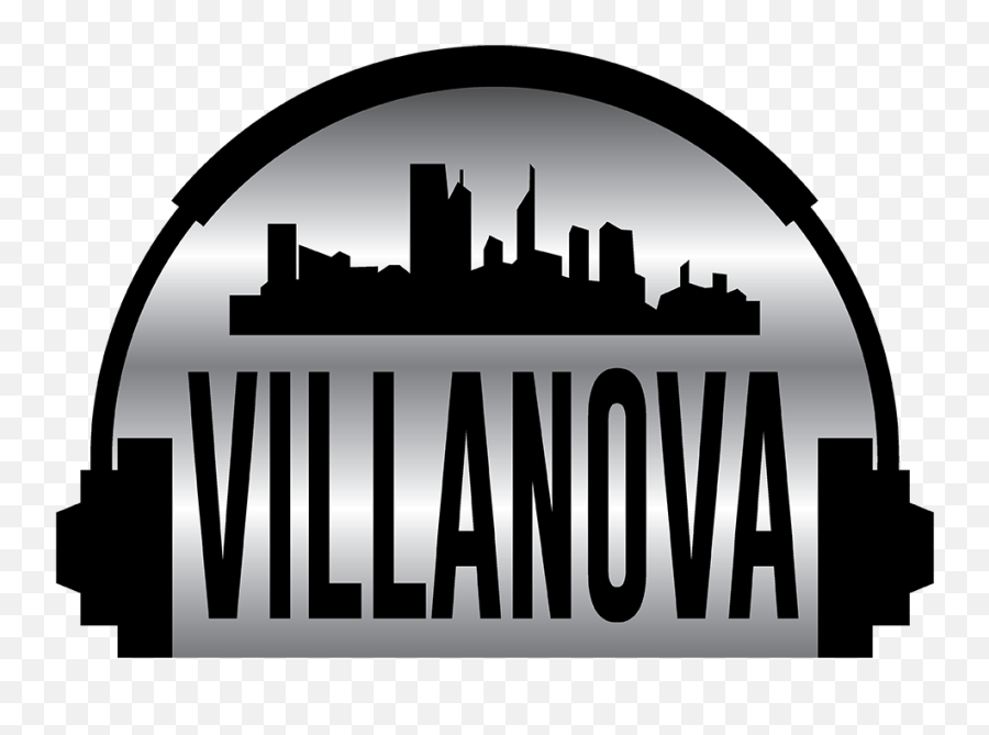Bold Masculine Recording Studio Logo Design For Villanova - Vertical Png,Villanova Logo Png