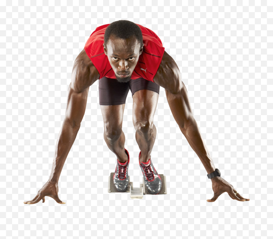 Usain Bolt Png Transparent Image - Usain Bolt Running Png,Usain Bolt Png