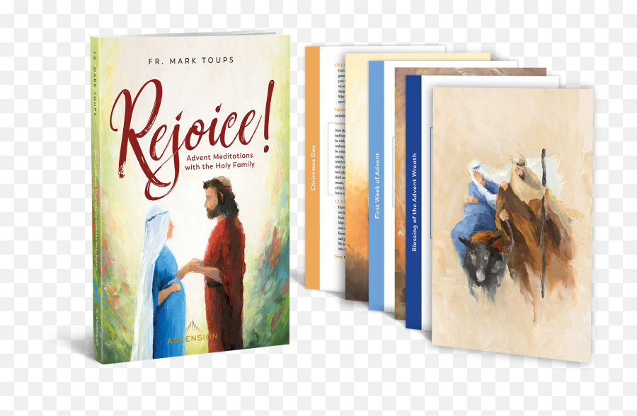 Rejoice Advent Meditations With The Holy Family Journal And - Rejoice Advent Meditations With The Holy Family Png,Advent Wreath Png