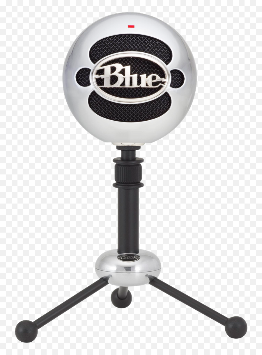 Blue Snowball Brushed Aluminum - Blue Snowball Microphone Png,Blue Snowball Png