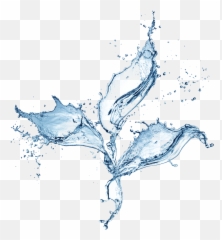 Blue Water Transparent Png Clipart - Splash