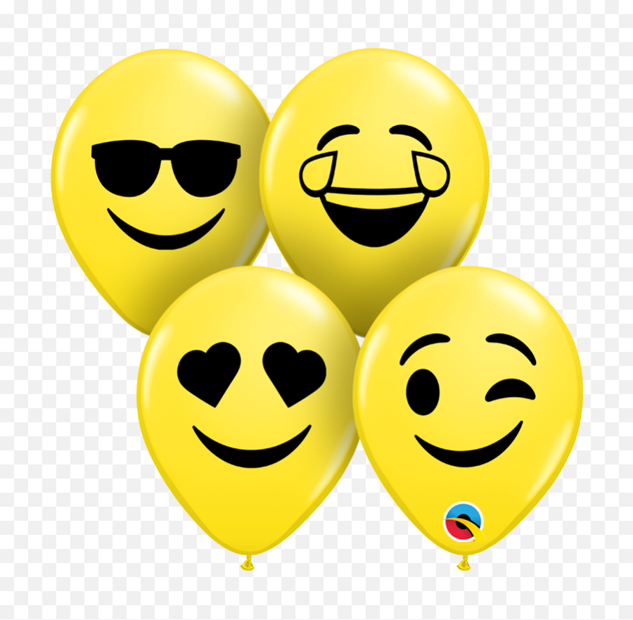 Emoji Smiley Face - Smiley Face Emoji Balloons Png,Happy Face Emoji Transparent