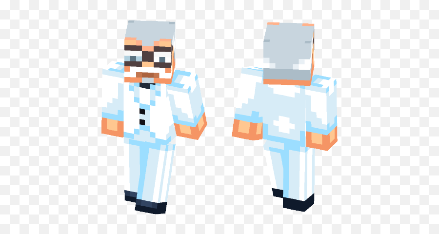 Download Colonel Sanders Minecraft Skin For Free - Minecraft Flower Crown Base Png,Colonel Sanders Png