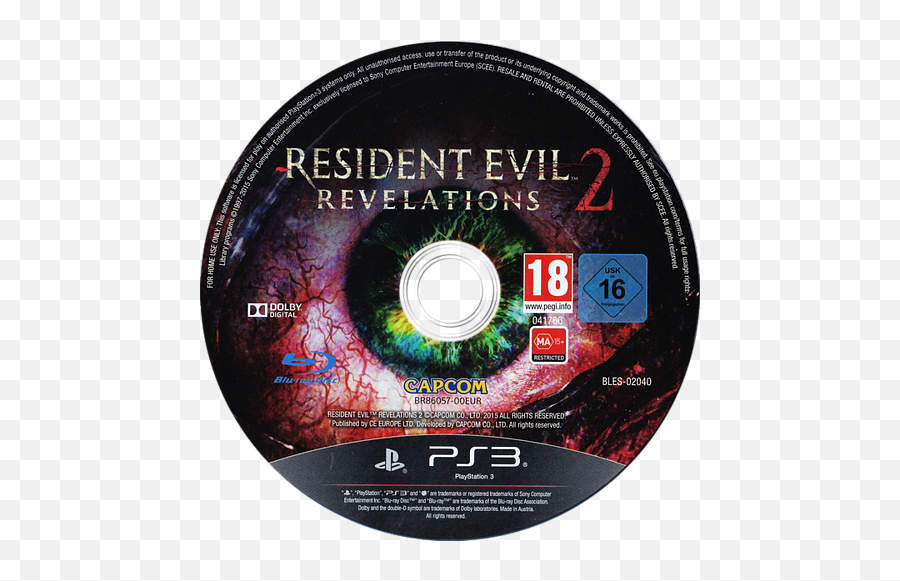 Bles02040 - Resident Evil Revelations 2 Resident Evil Revelations 2 Disc Png,Resident Evil 2 Png