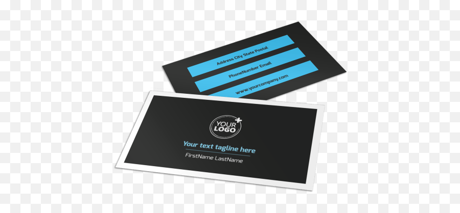 Social Media Marketing Business Card - Horizontal Png,Social Media Logos For Business Cards