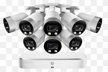 4k Ultra Hd 8 - Channel IP Security System with Smart Lorex 4k png