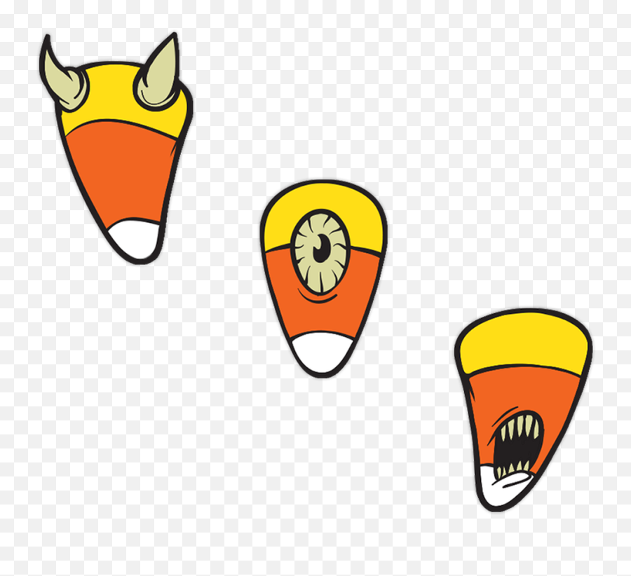 Candy Corn Enamel Pin Set - All Three Pins Clip Art Png,Candy Corn Png