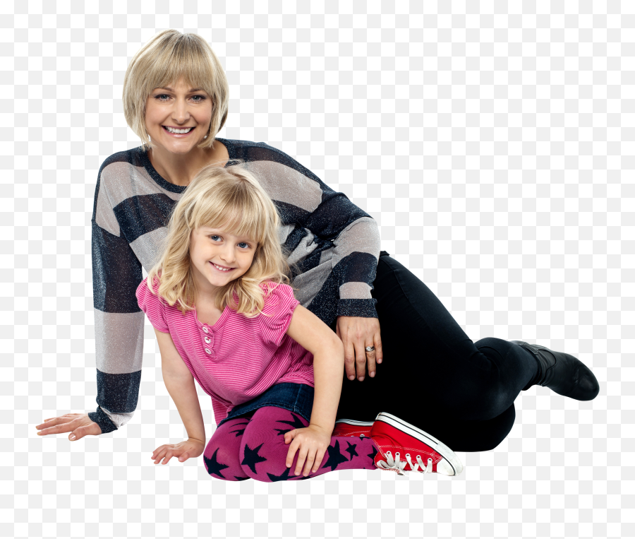 Mother And Child Free Png Image Play - Sitting Mother Png,Girl Sitting Png