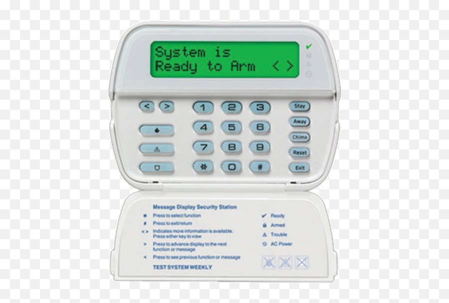 Flexible Intuitive 433mhz Wireless And Wired Keypads - Teclados Dsc Png,Intrusion Prevention System Icon