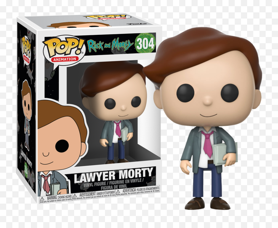 Rick And Morty - Lawyer Morty Pop Vinyl Rick And Morty Funko Pop Png,Rick And Morty Png