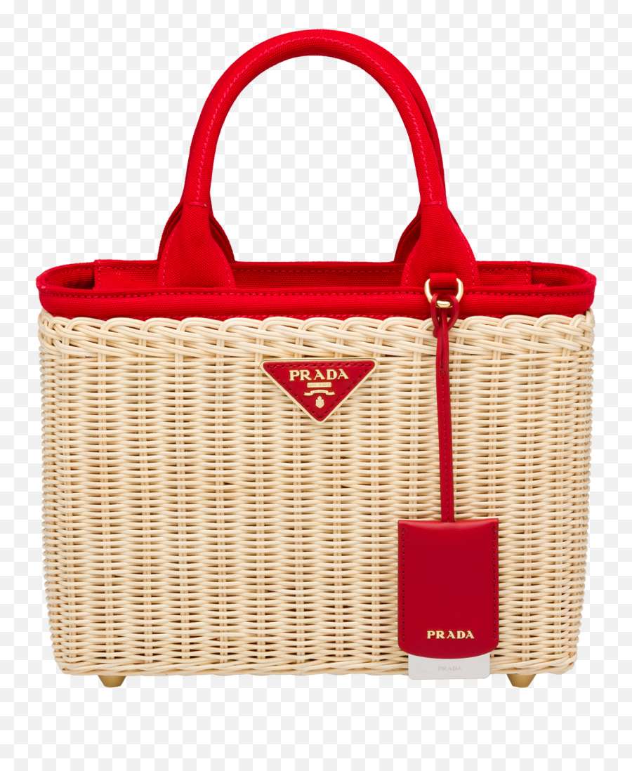 Fishnet Shopping Bag - Prada Wicker Bag Png,Fishnet Pattern Png