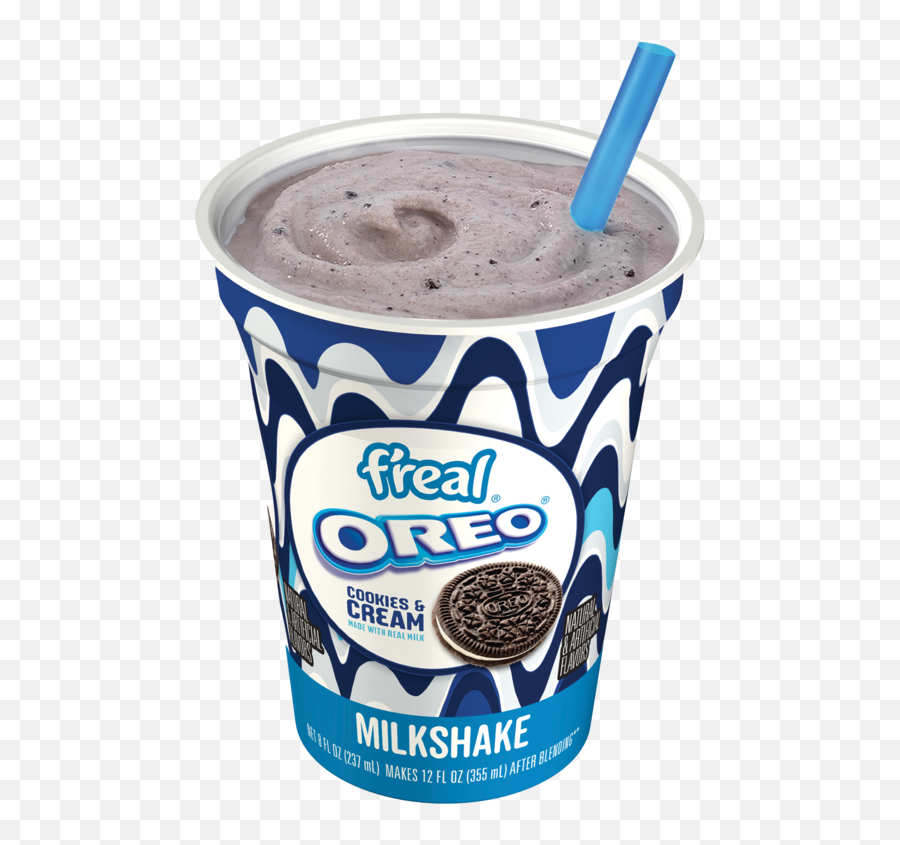 Fu0027real Oreo Cookies U0026 Cream Blend It Yourself Milkshake 8oz - Oreo Png,Oreo Icon Mini