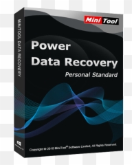 Minitool Power Data Recovery Personal - Box png