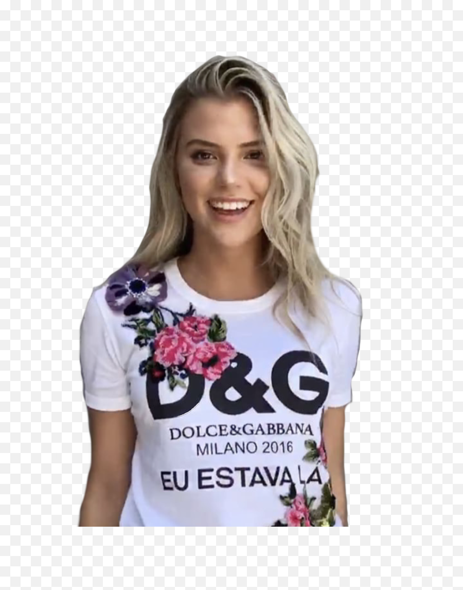 Alissa Alissaviolet Loganpaul Sticker - Short Sleeve Png,Dolce And Gabbana Icon T Shirts