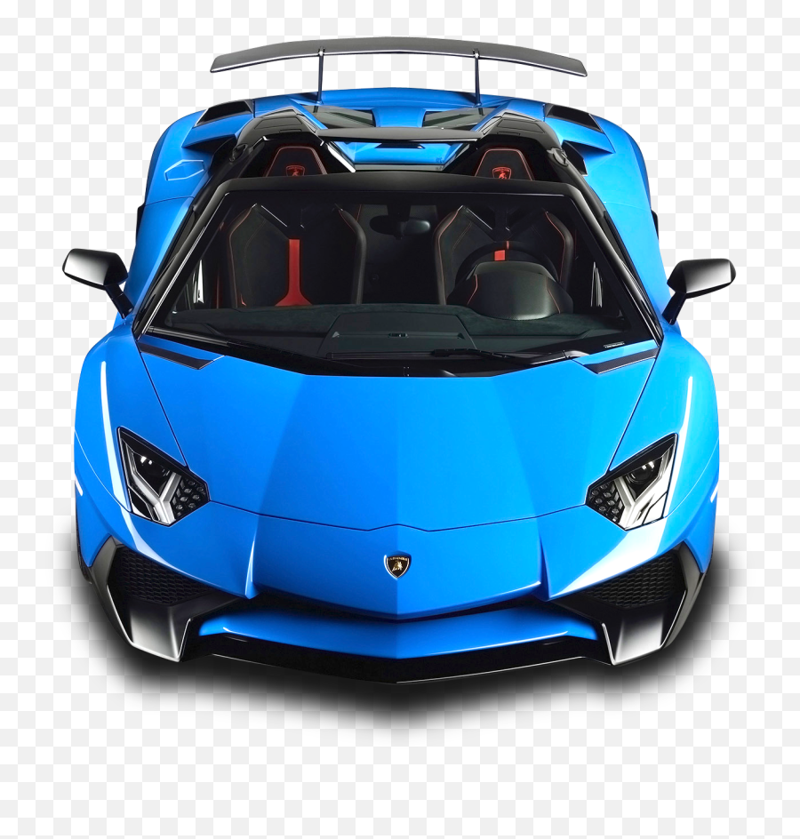 Lamborghini Aventador Sv Roadster Blue - Lamborghini Aventador Sv Png,Blue Car Png