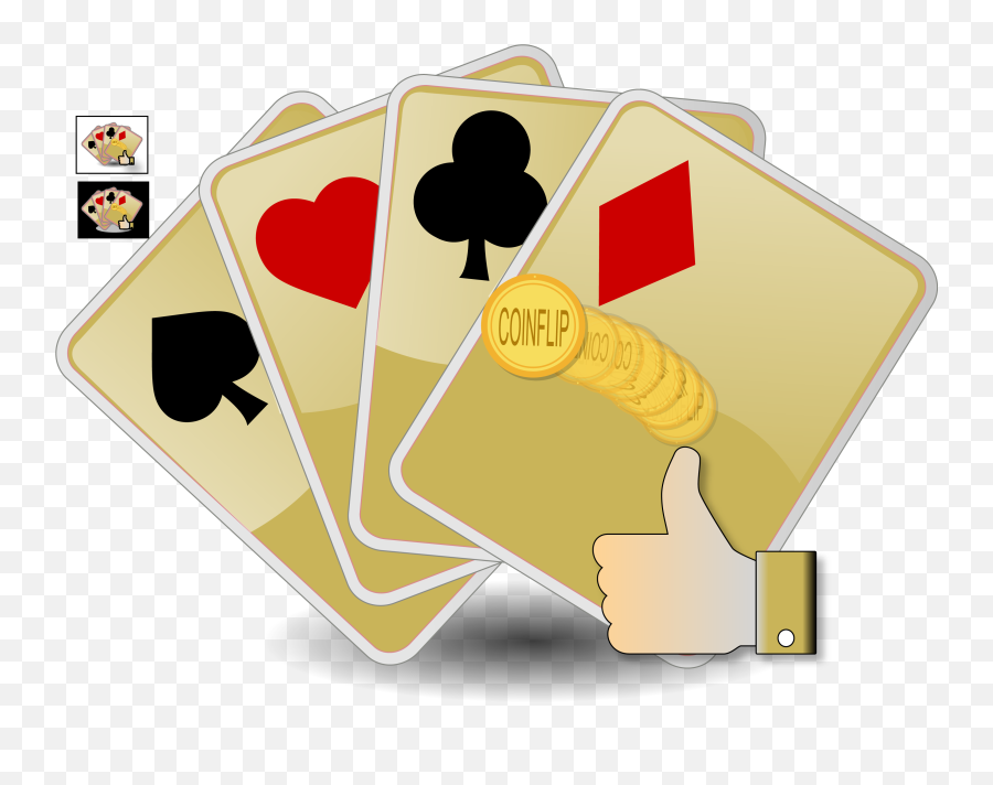 Logo Design For Steem Casino U2014 Steemkr - Playing Card Png,Coin Flip Icon