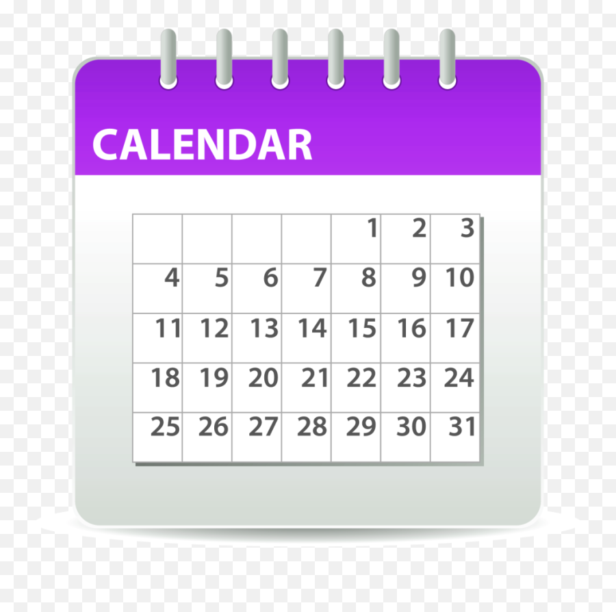Iavgoorg Calendar - Horizontal Png,Purple Calendar Icon