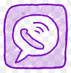 Hand Drawn Sns Icons Vector Png Filesmessenger Icon - Happy