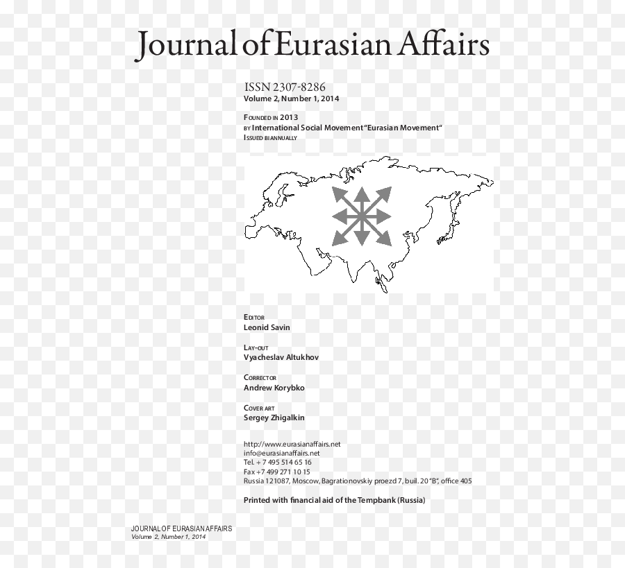 Pdf Journal Of Eurasian Affairs Stevan Gajic - Academiaedu Document Png,Kursk Root Icon Schedule 2012