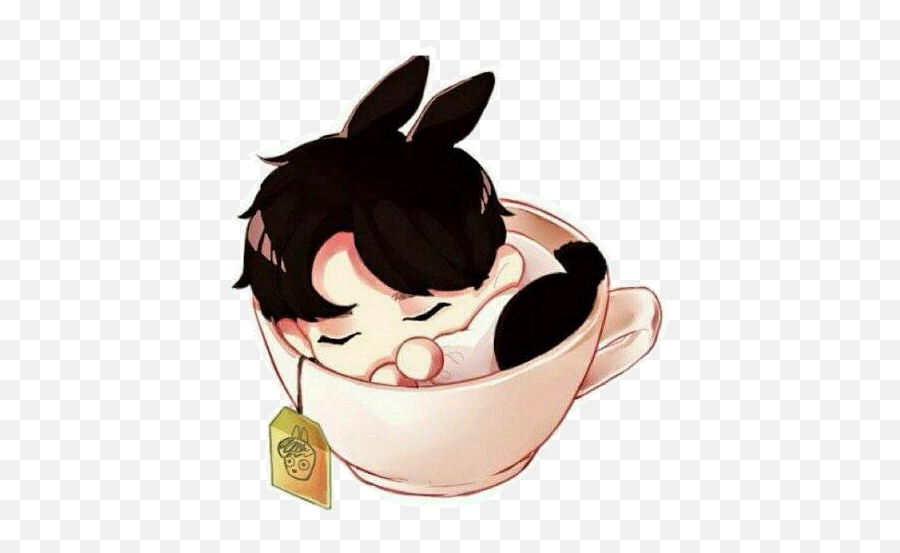 Png Cute Chibi Bunny Jungkookie Jungkook 965083 - Png Cute Chibi Bts Png,Jungkook Png