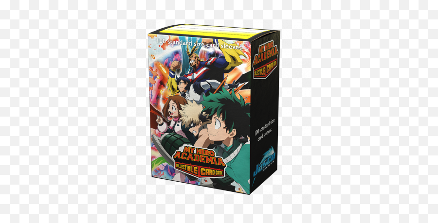 Dragon Shield Art Sleeve - U2018plus Ultra Fightu2018 100ct My Hero Academia Dragon Shield Sleeves Png,Dragon Ball Folder Icon