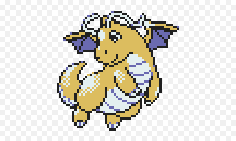 Top Dragonite Stickers For Android U0026 Ios Gfycat - Dragonite Pixel Art Png,Dragonite Icon