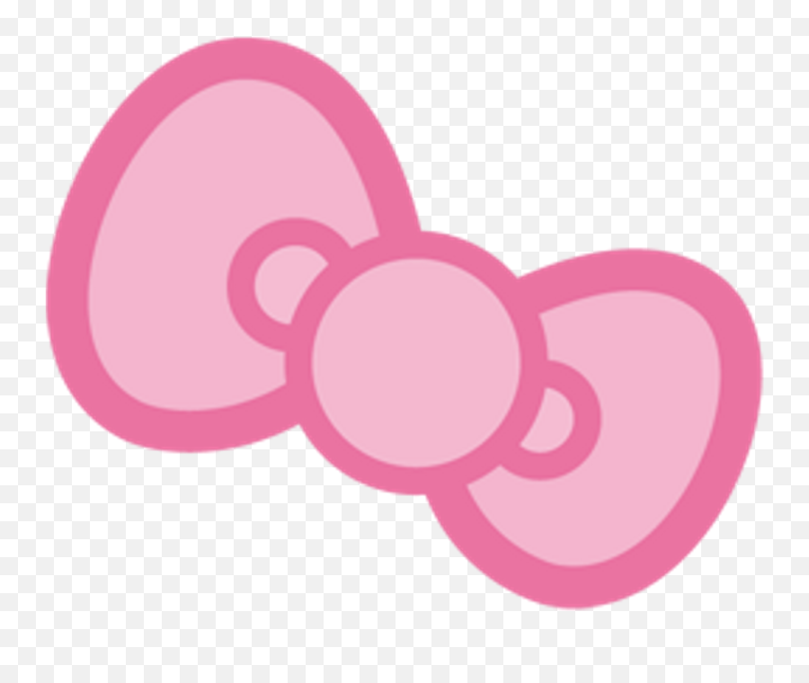 Download Hello Kitty Bow Png - Full Size Png Image Pngkit Hello Kitty Ribbon Clipart,Pink Bow Png