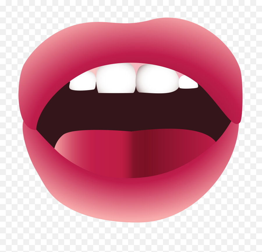 Open Mouth Png Clipart Clip Art Images - Open Mouth Clipart,Lips Png