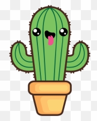 Cactus1 - Kawaii Cactus Clipart Png,Cactus Clipart Png