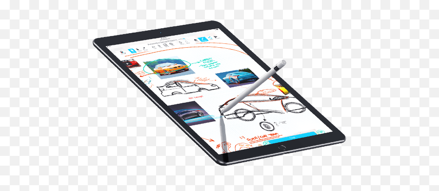 Visual Collaboration Web App For Apple Ipad Pro Clipart - Tablet Computer Png,Ipad Pro Png
