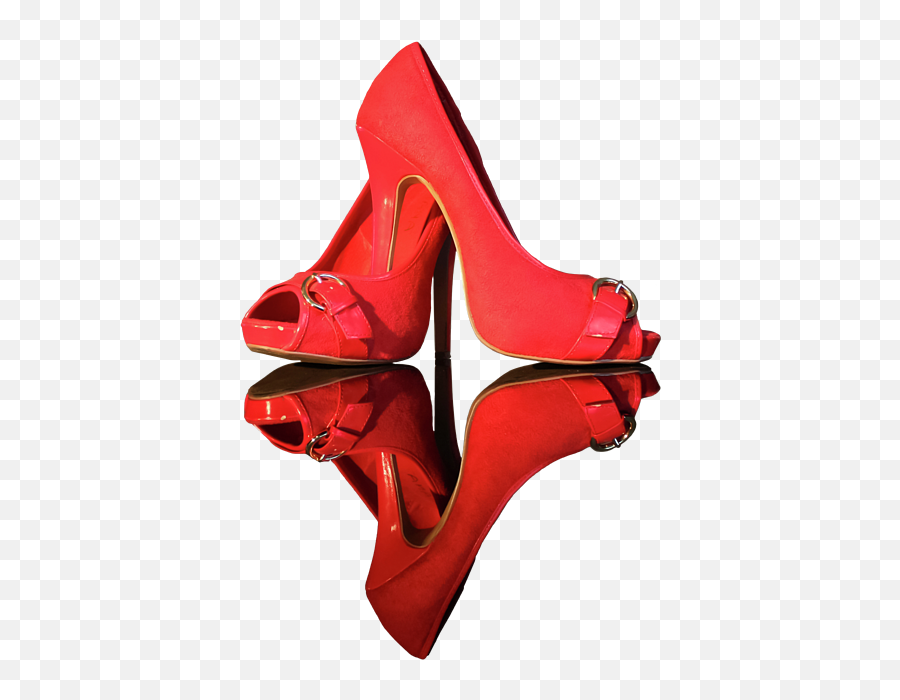 Red Stiletto Shoes - All Pouch High Heel Transparent Background Png,Dress Transparent Background