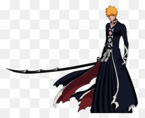 Ichigo Png Pic - Bankai Ichigo Kurosaki Fullbring,Bleach Transparent Background