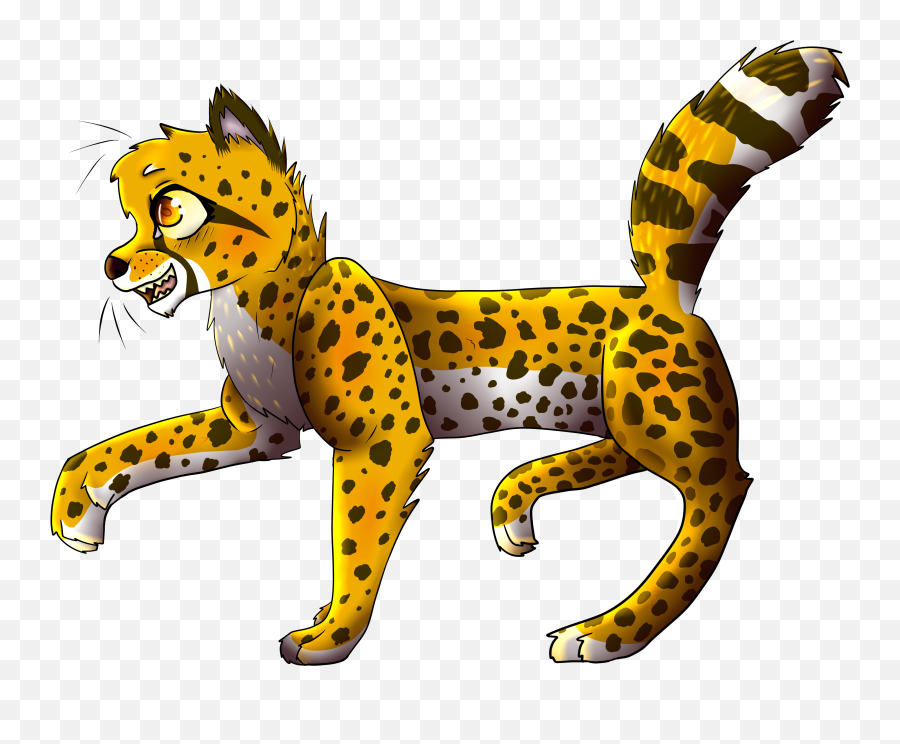 Download Image - Draw A Cartoon Cheetah Head Png,Cheetah Png