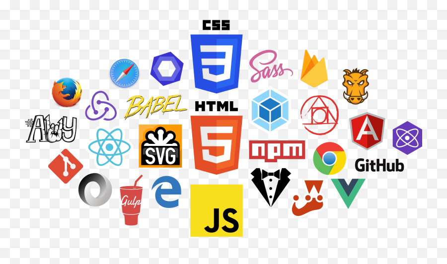 Download Hd Front End Development Logos For Example - Html Html 5 Png,End Png