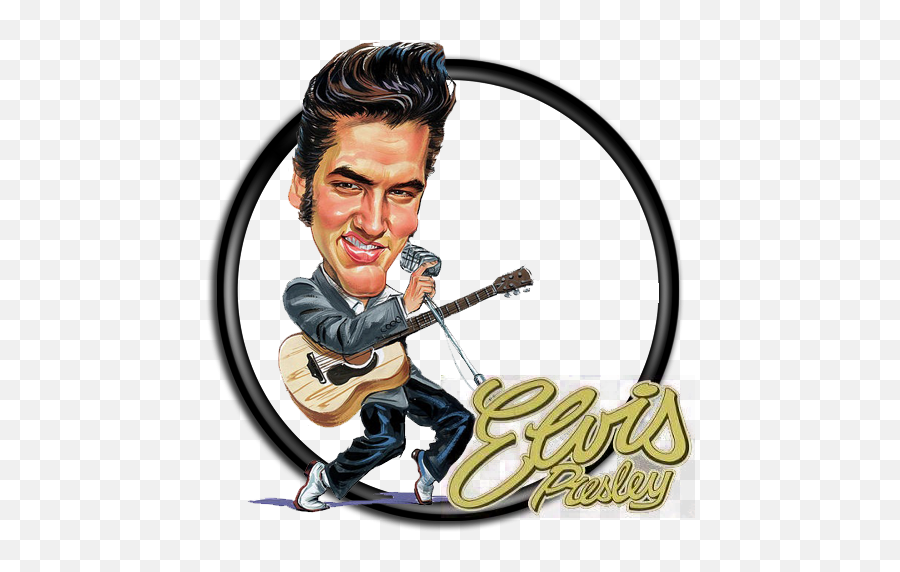 Elvis Presley Icon Png - Elvis Presley With Instruments,Elvis Png