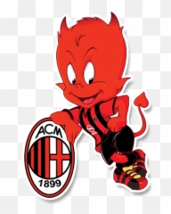 Ac - Milanmascotu2014warnerbros U2013 Paul Windle Creative Art Ac Milan Mascot Png,Warner Bros Pictures Logo