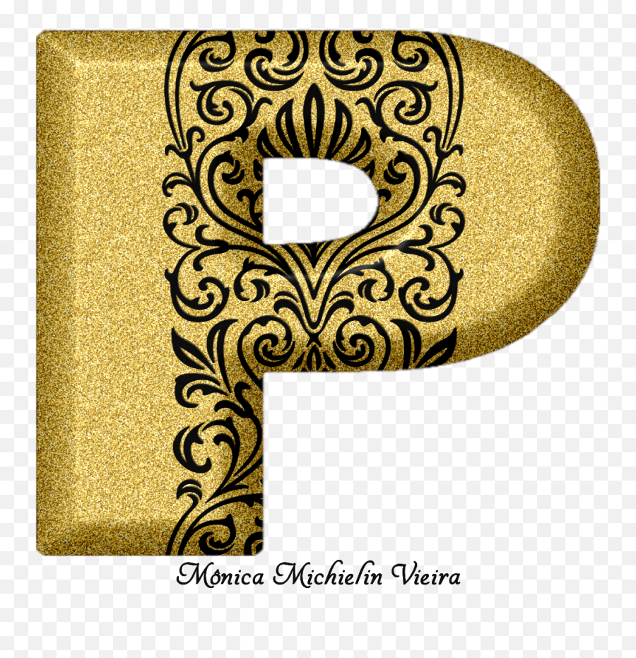 Alfabeto Glitter Dourado Com - Transparent Png Alfabeto Glitter,Ornamentos Png