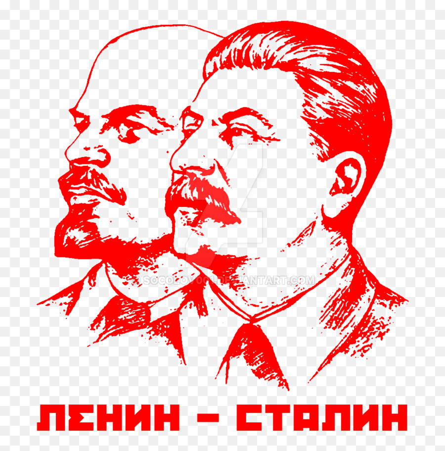 Lenin And Stalin By Socolov001 - Lenin And Stalin Png,Lenin Png