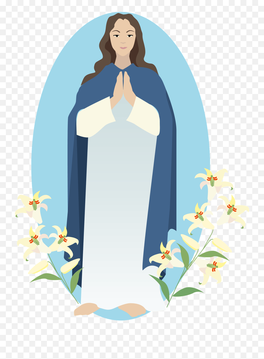 Jesus Christ Lilies Clipart - Illustration Png,Jesus Clipart Png